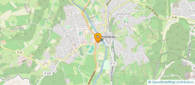 localisation de l'entreprise SARL EBUSINESSECO  SOMMIERES