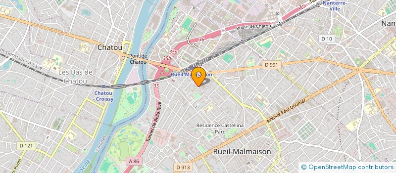 localisation de l'entreprise SARL ECATE à RUEIL-MALMAISON