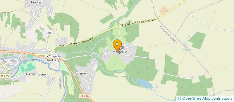 localisation de l'entreprise SARL ECAVEX  CRECY-LA-CHAPELLE