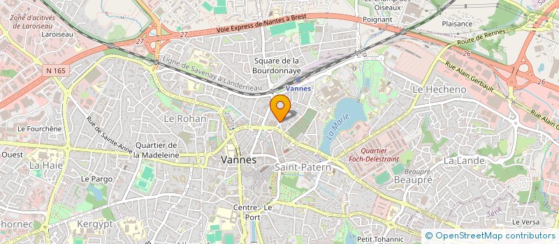 localisation de l'entreprise SARL ECF BROHAN PASCAL  VANNES
