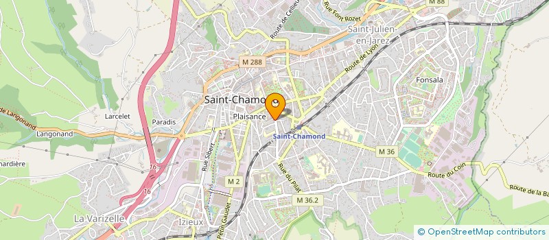 localisation de l'entreprise SARL ECHAFGARIB à SAINT-CHAMOND