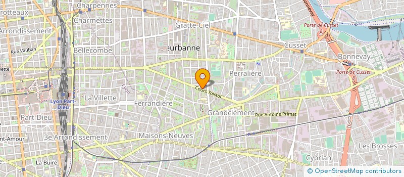 localisation de l'entreprise SARL ECHAIB à VILLEURBANNE