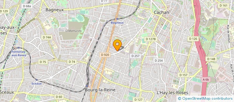 localisation de l'entreprise SARL ECLAT MULTI-SERVICES  BOURG-LA-REINE