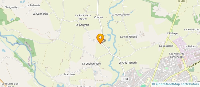 localisation de l'entreprise SARL ECO-35 à MORDELLES