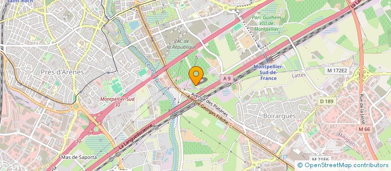 localisation de l'entreprise SARL ECO AUTO à MONTPELLIER