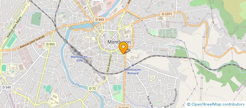 localisation de l'entreprise SARL ECO CONCEPT ENERGIES à MONTLUCON