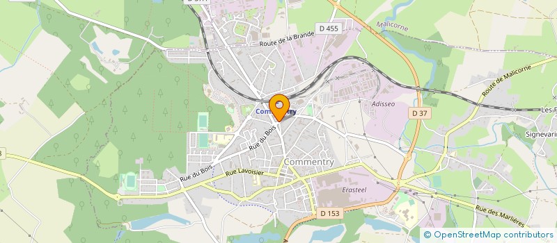 localisation de l'entreprise SARL ECO CONSTRUCTION à COMMENTRY