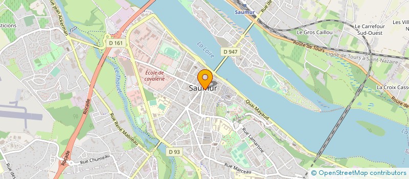localisation de l'entreprise SARL ECO CREDIT CONSEIL à SAUMUR