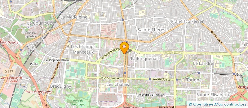localisation de l'entreprise SARL ECO DEUX L à RENNES
