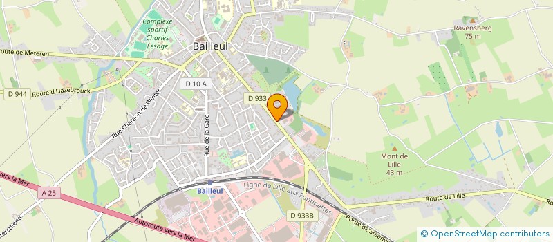 localisation de l'entreprise SARL ECO MODE à BAILLEUL