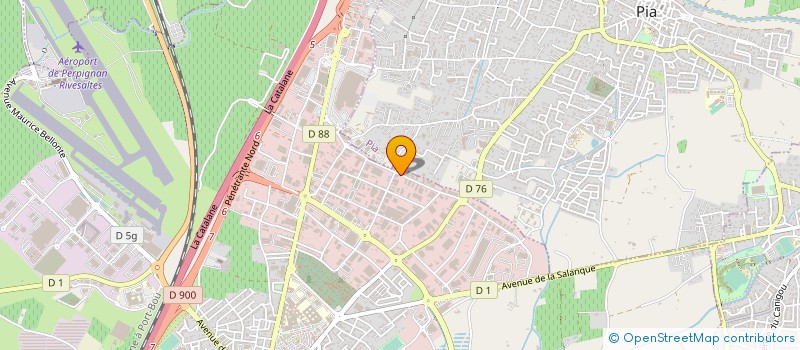 localisation de l'entreprise SARL ECO'NET  PERPIGNAN