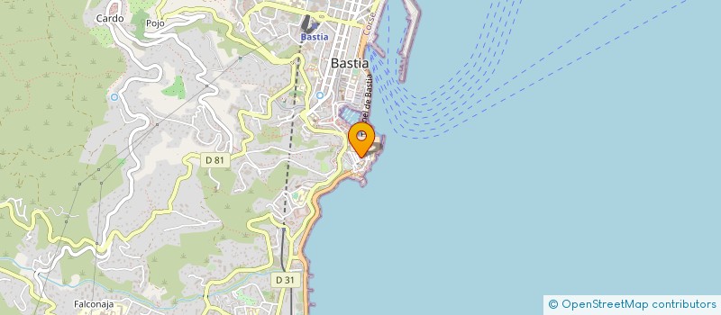 localisation de l'entreprise SARL ECO-PROJECT à BASTIA