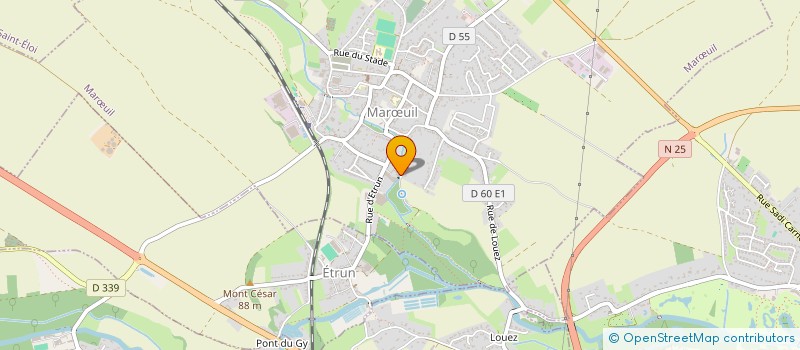 localisation de l'entreprise SARL ECO RECHARGE  MARUIL