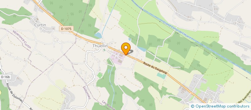 localisation de l'entreprise SARL ECO-STOCK  LES AVENIERES VEYRINS-THUELLIN