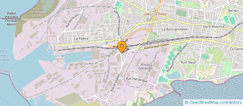 localisation de l'entreprise SARL ECOBAT CONSEIL  LA ROCHELLE