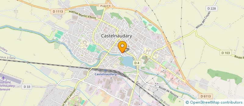 localisation de l'entreprise SARL ECOCLIMAT à CASTELNAUDARY