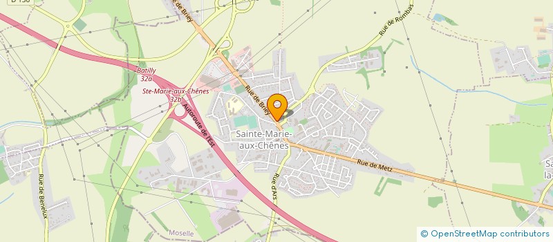 localisation de l'entreprise SARL ECOLE DE CONDUITE BC  SAINTE-MARIE-AUX-CHENES