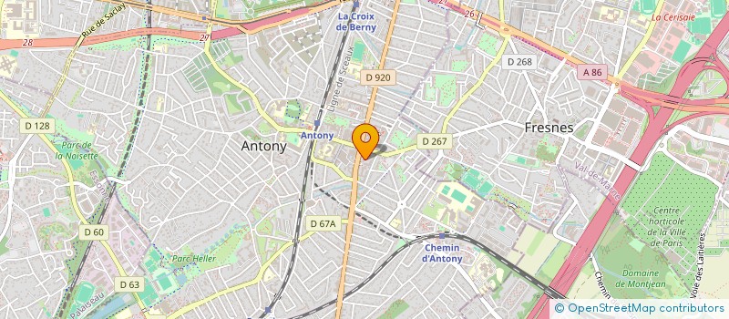 localisation de l'entreprise SARL ECOLE DE CONDUITE PRIMA à ANTONY