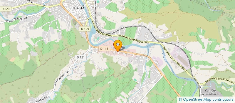 localisation de l'entreprise SARL ECOMAISON à LIMOUX