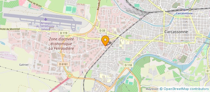 localisation de l'entreprise SARL ECOMAISON SOCIETE NOUVELLE à CARCASSONNE