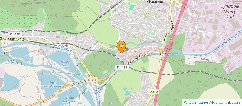 localisation de l'entreprise SARL ECOREST  MESSEIN