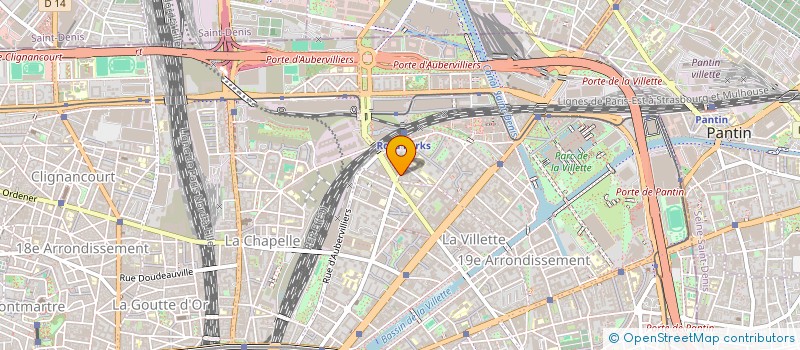 localisation de l'entreprise SARL ECR  PARIS