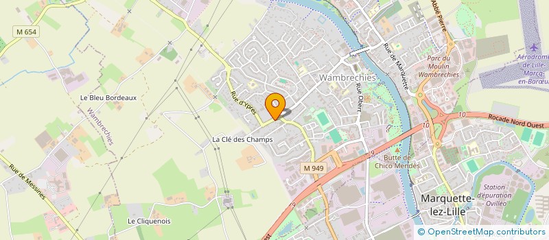 localisation de l'entreprise SARL ECRIN DE ZEN à WAMBRECHIES