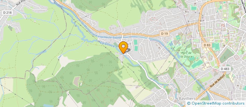 localisation de l'entreprise SARL ECURIE DE LA DOUCE  ESSERT