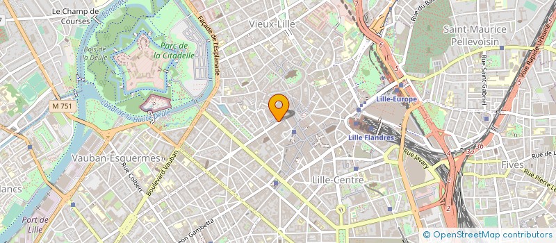 localisation de l'entreprise SARL EDAL  LILLE