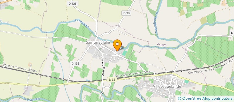 localisation de l'entreprise SARL EDC LANGUEDOC-ROUSSILLON à PEZENS