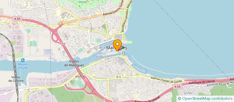 localisation de l'entreprise SARL EDDI PIERRE à MARTIGUES