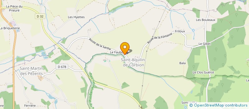 localisation de l'entreprise SARL EDEAL à SAINT AQUILIN-DE-CORBION