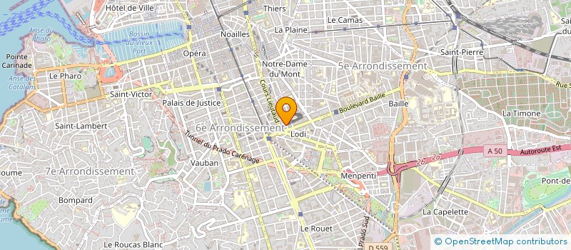 localisation de l'entreprise SARL EDELWEISS à MARSEILLE