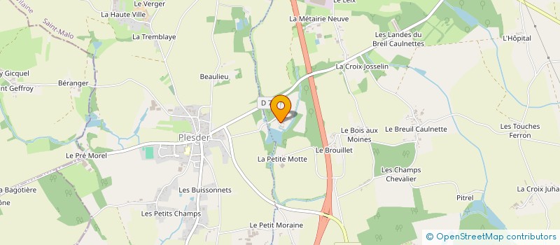 localisation de l'entreprise SARL EDEN BEAUMANOIR à PLEUGUENEUC