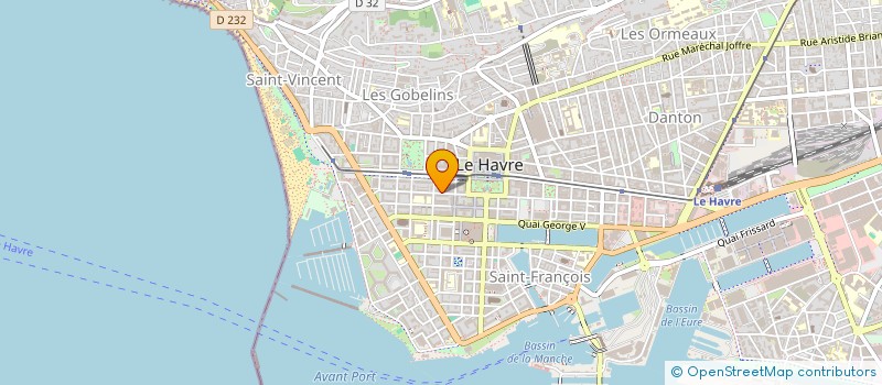 localisation de l'entreprise SARL EDGE à LE HAVRE