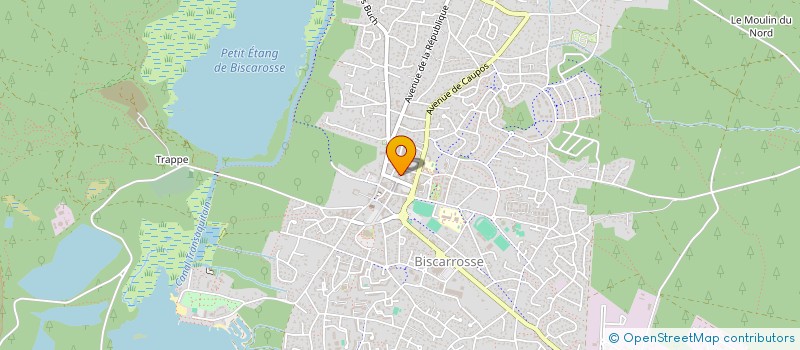 localisation de l'entreprise SARL EDI 40  BISCARROSSE