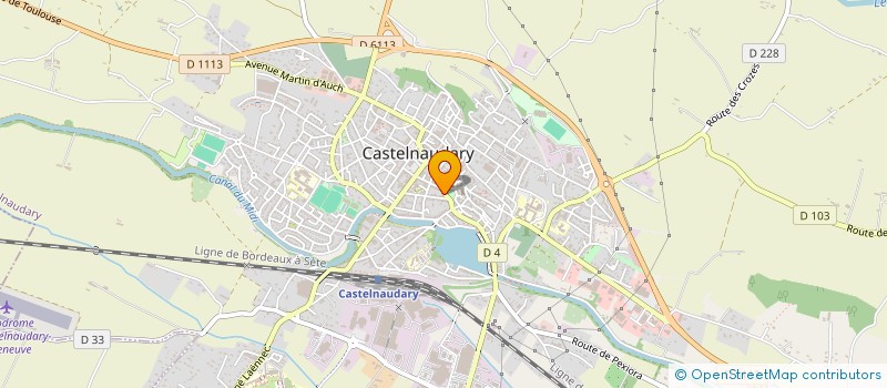 localisation de l'entreprise SARL EDID'OC  CASTELNAUDARY