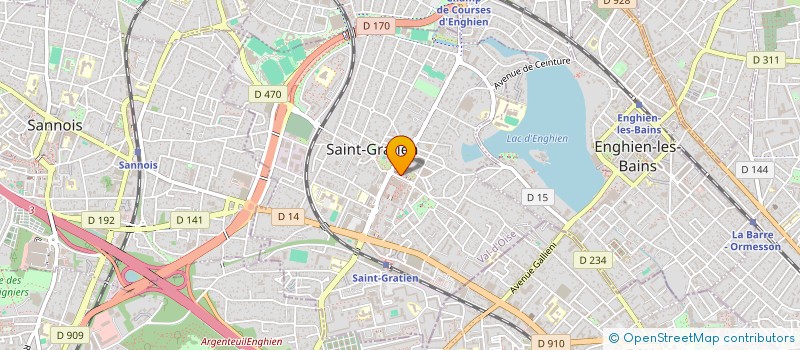 localisation de l'entreprise SARL EDINOVATION à SAINT-GRATIEN