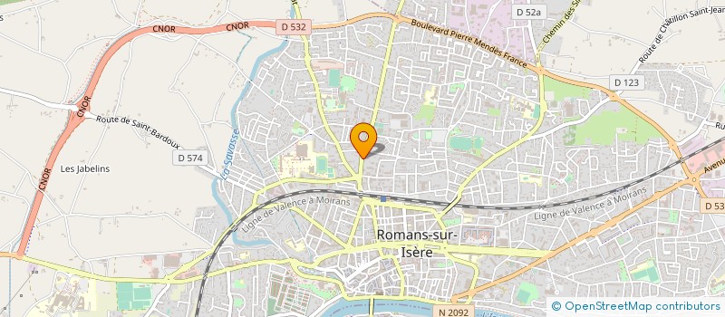 localisation de l'entreprise SARL EDITIONS TRANS INTERNATIONAL à ROMANS-SUR-ISERE