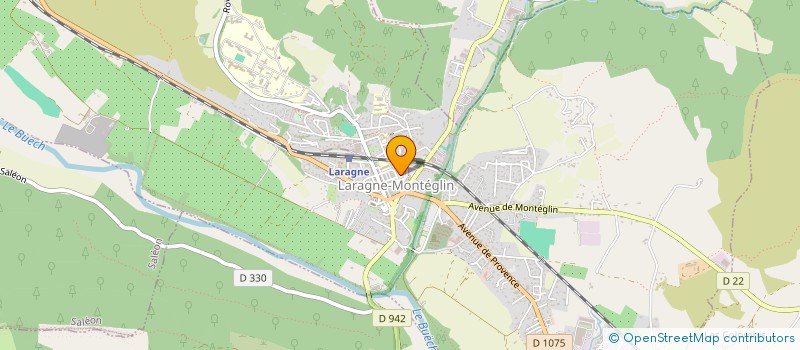 localisation de l'entreprise SARL EDMOND TRUPHEME à LARAGNE-MONTEGLIN