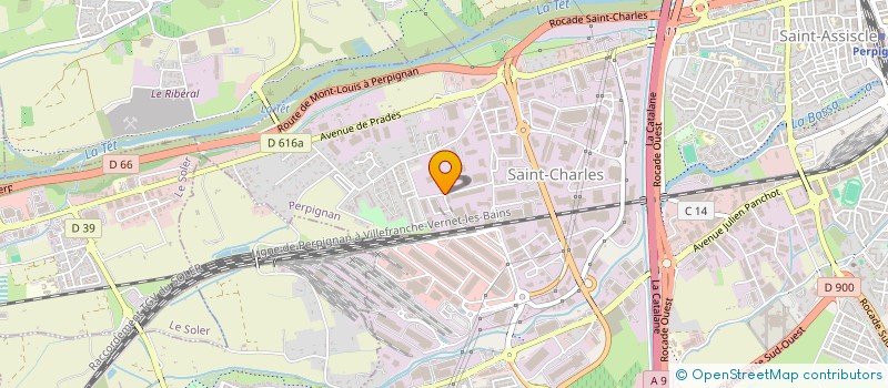 localisation de l'entreprise SARL EDOUARD  PERPIGNAN