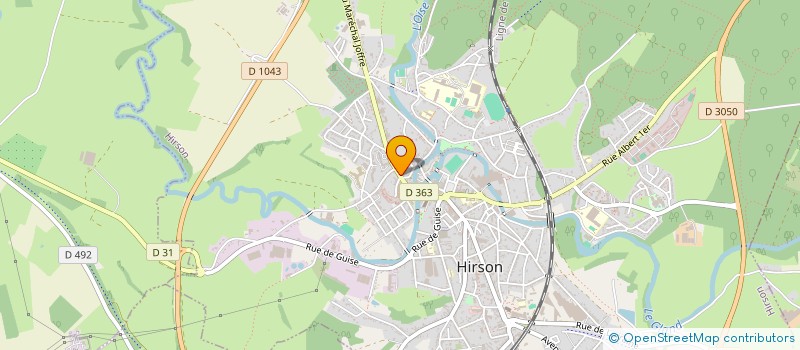 localisation de l'entreprise SARL EEMI à HIRSON