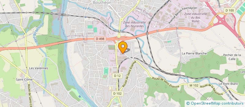 localisation de l'entreprise SARL EFA  SAINT-JUST-SAINT-RAMBERT