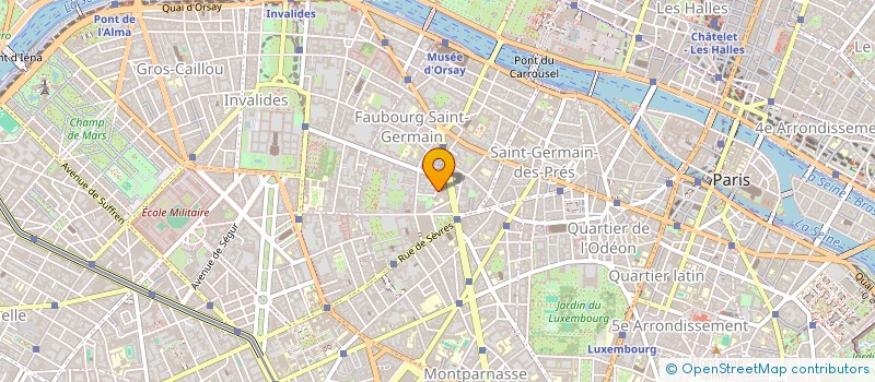 localisation de l'entreprise SARL EFCI  PARIS