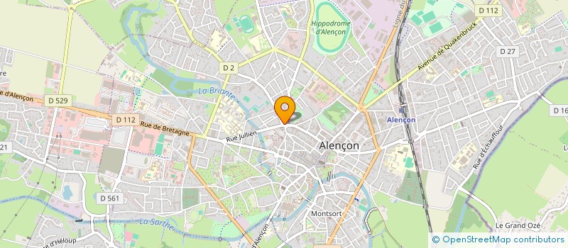 localisation de l'entreprise SARL EFES à ALENCON