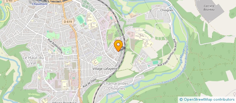 localisation de l'entreprise SARL EFFETS DIRECTS à CHAUMONT