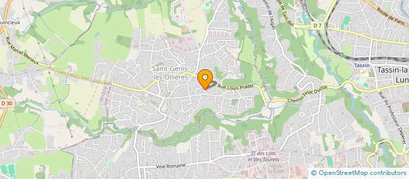 localisation de l'entreprise SARL EFFILIANCE  LA TOUR-DE-SALVAGNY