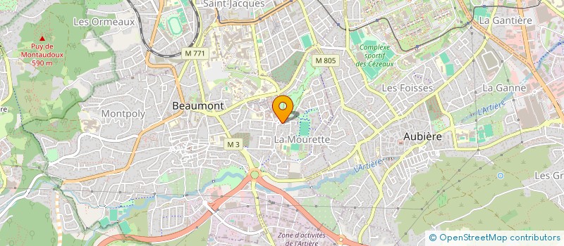 localisation de l'entreprise SARL EFFISCIENCES  BEAUMONT