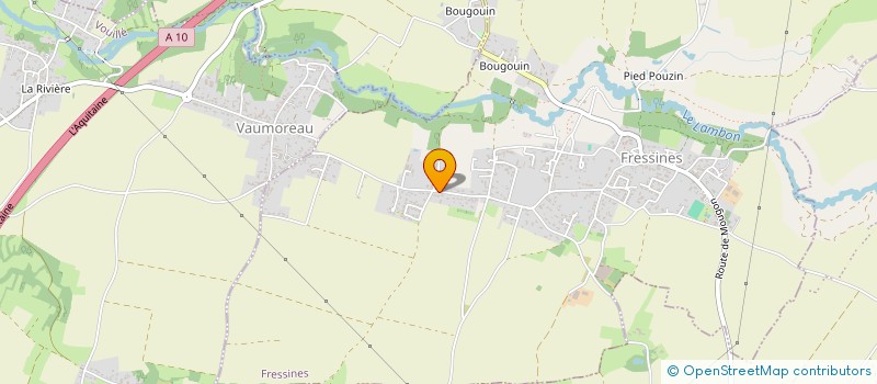 localisation de l'entreprise SARL EFIM  FRESSINES