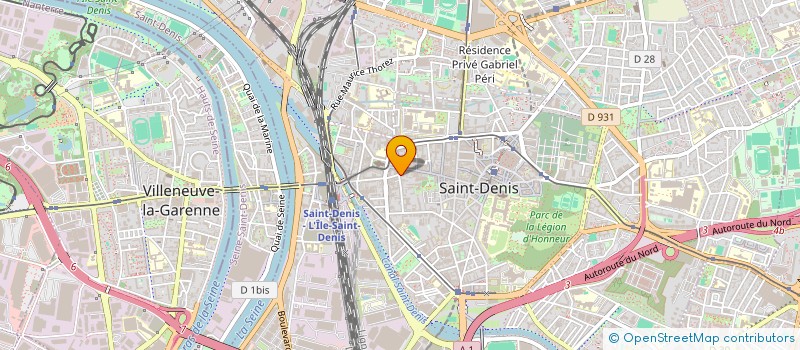 localisation de l'entreprise SARL EFM BAT à SAINT-DENIS